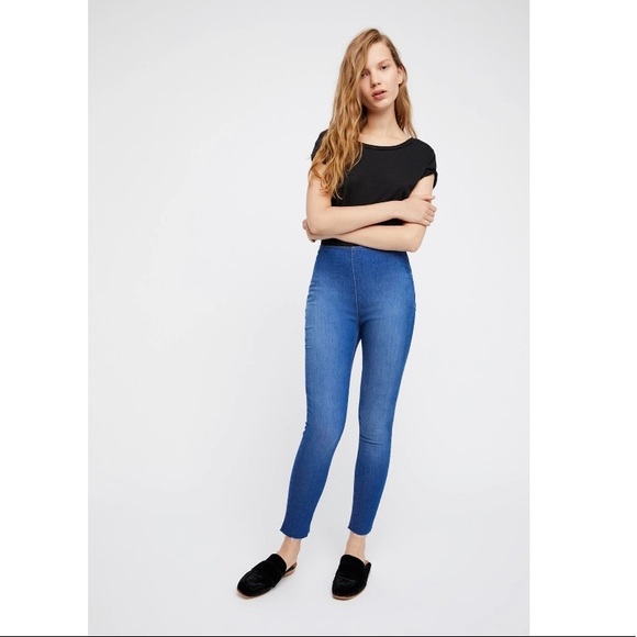 Frayed Denim Jeggings | Poshmark